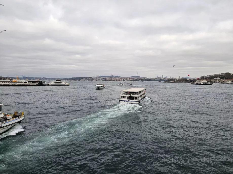 Utsikt fra Galata-broen
