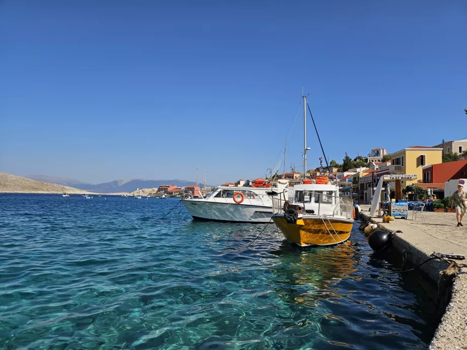 Vanntaxi til Kania-stranden