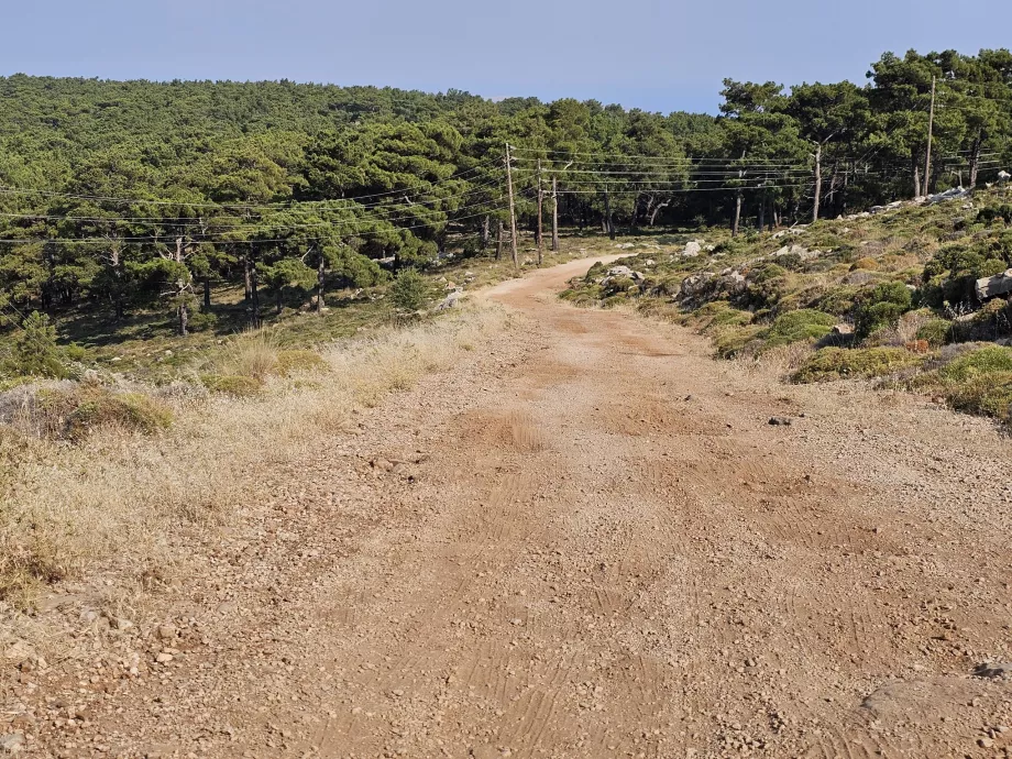 Veien til Atavyros-fjellet