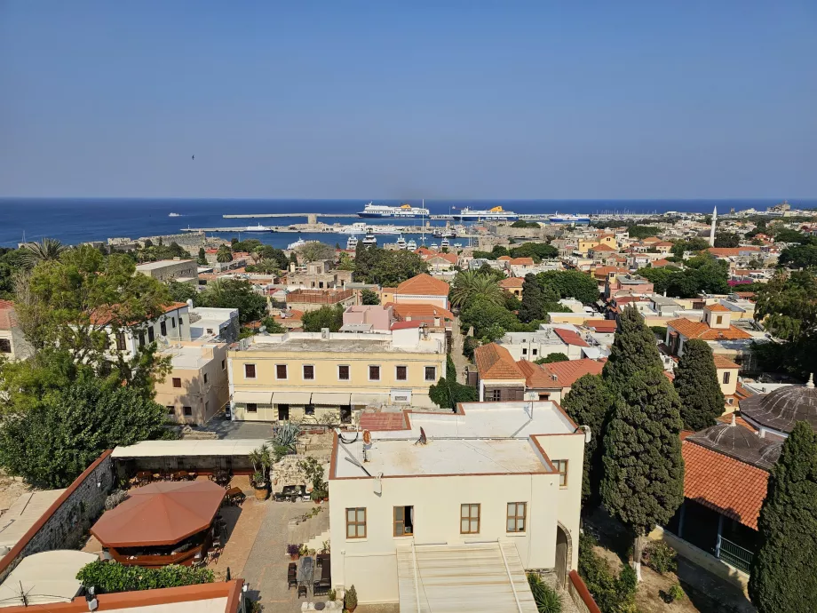 Utsikt fra klokketårnet