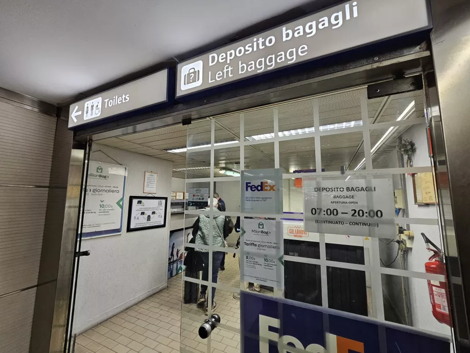 Oppbevaring av bagasje