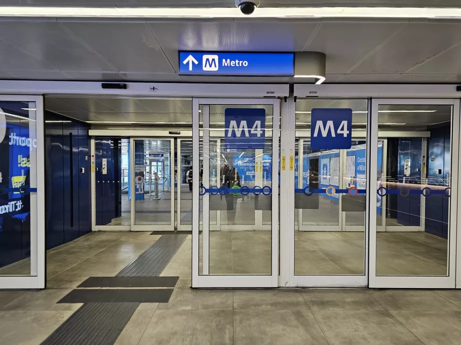 Veibeskrivelse til T-banestasjonen