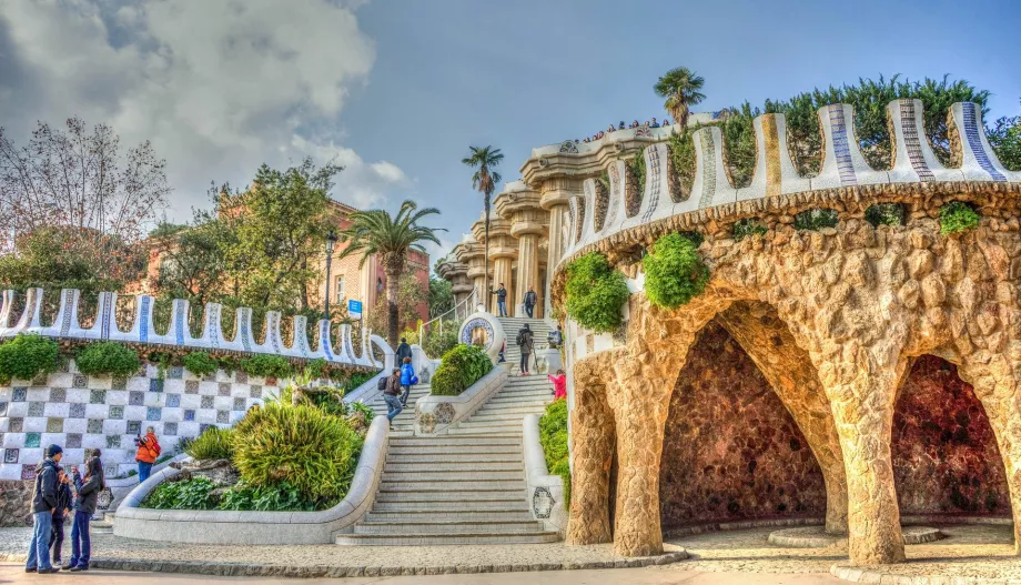 Inngang til Park Güell
