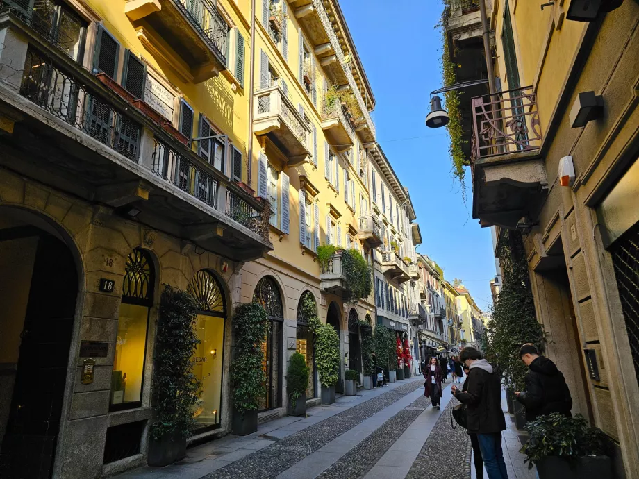 Brera, via Fiori Chiari