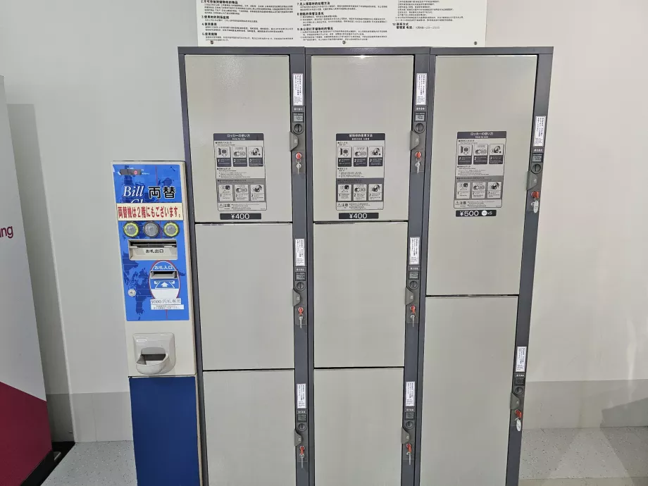 Skap for oppbevaring av bagasje