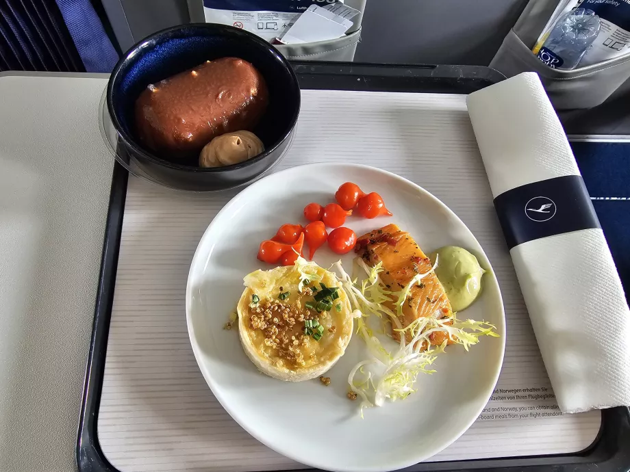 Forfriskninger på PRG-MUC-ruten