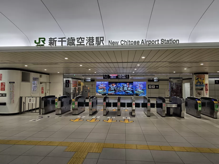 Inngang til togstasjonen