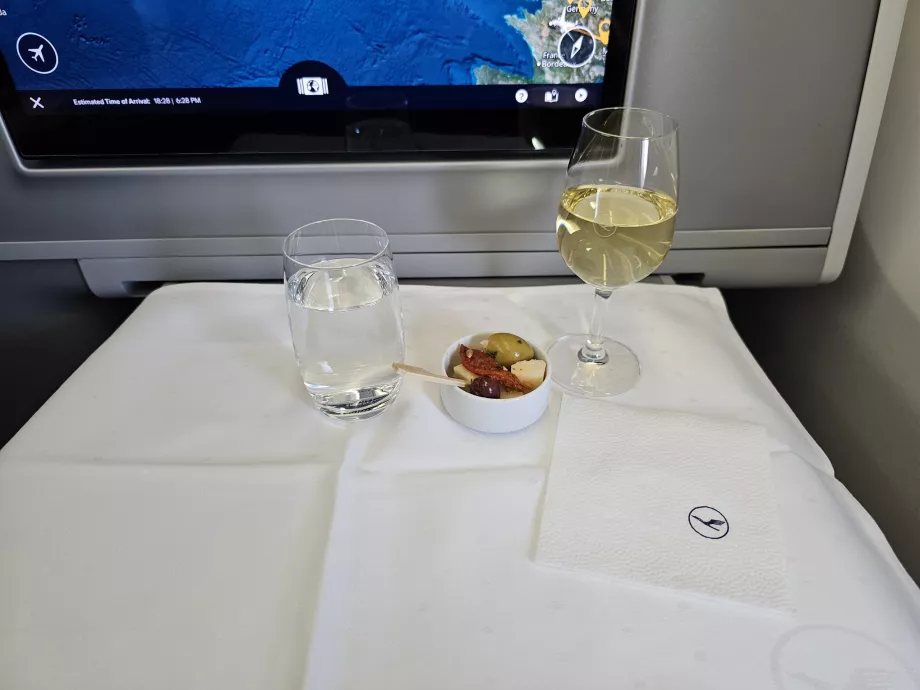 Oliven og ost - første servering