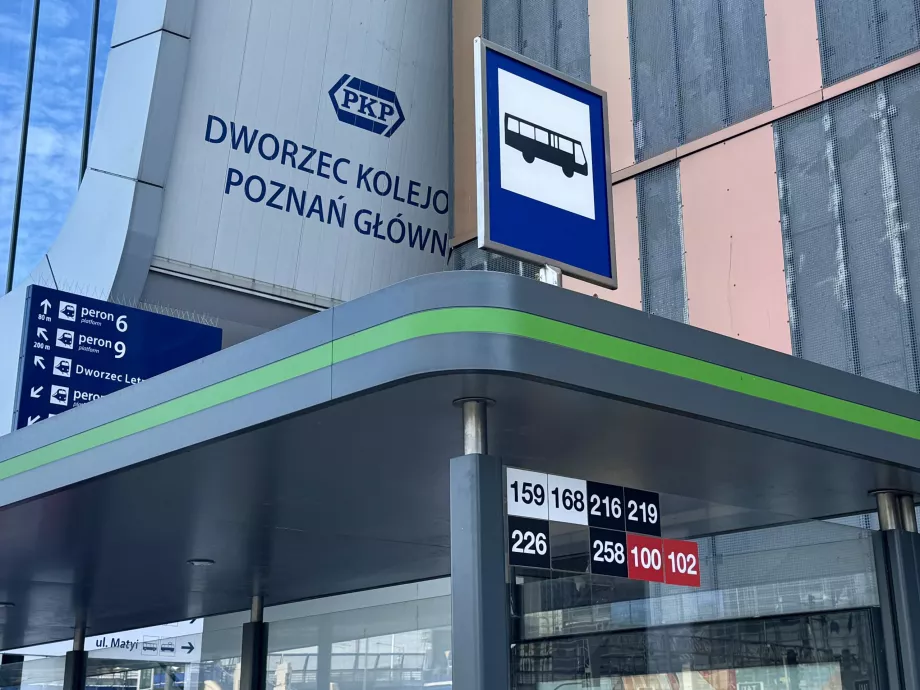Bussholdeplass i Poznan