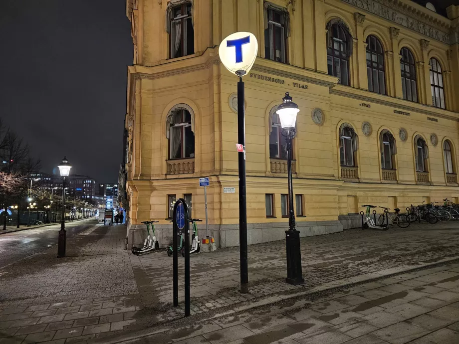 Betegnelse på T-banestasjon