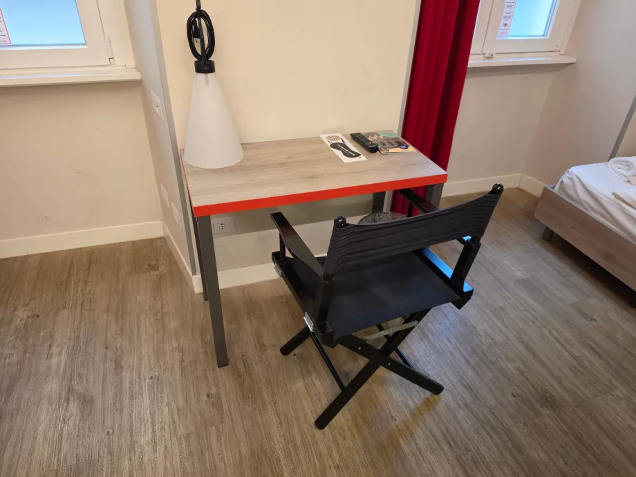 Skrivebord på rommet