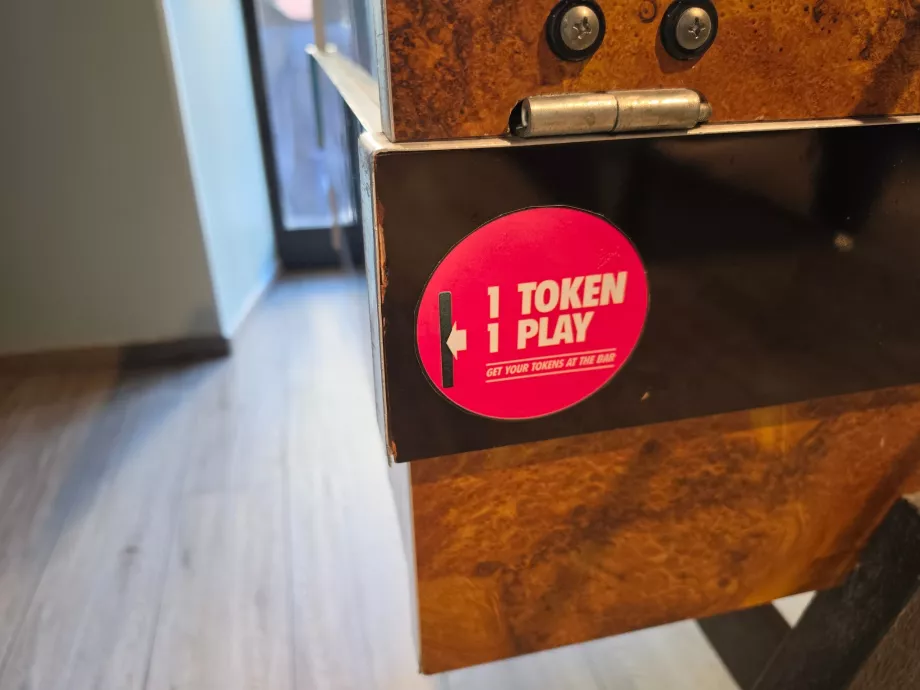 1 spill = 1 token