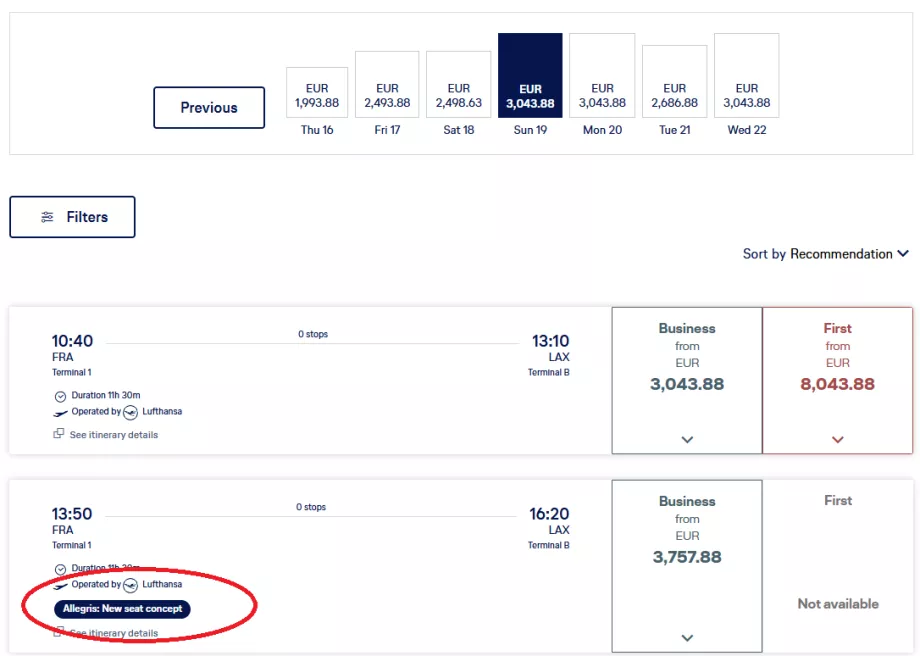 Eksempel på beskrivelse av "Allegris"