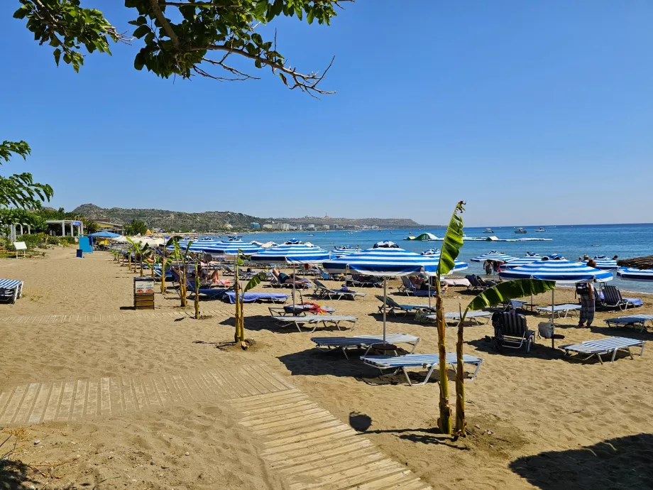 Faliraki hovedstrand