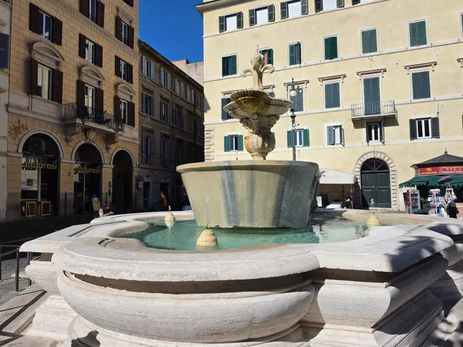Campo de' Fiori, fontene