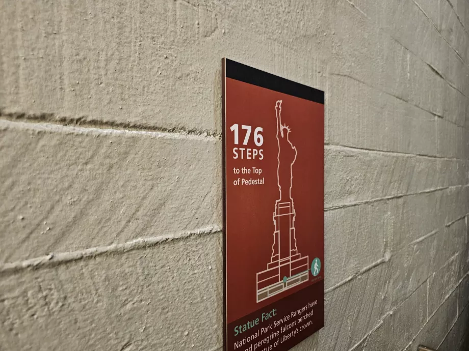 Antall trinn til utsiktspunktet