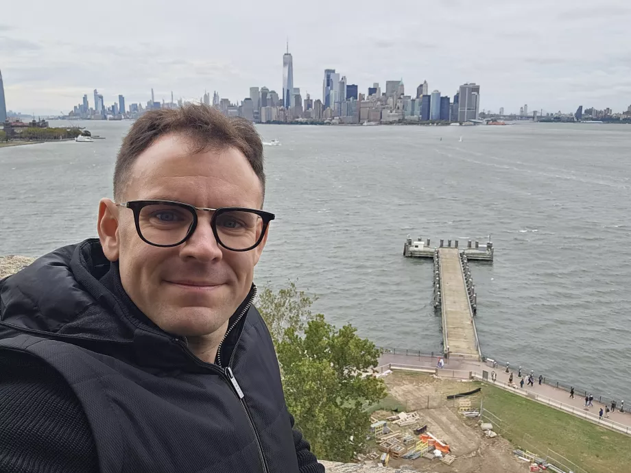 Jeg på utkikk - Frihetsgudinnen