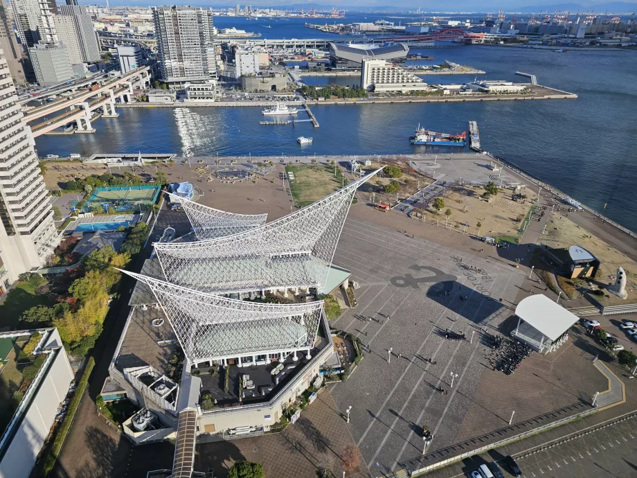 Utsikt fra Kobe Port Tower