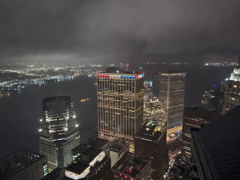 Utsikten fra Overstory Bar