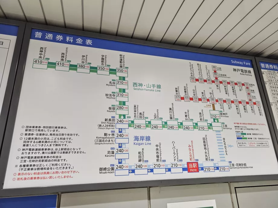 Billettpriser på T-banen