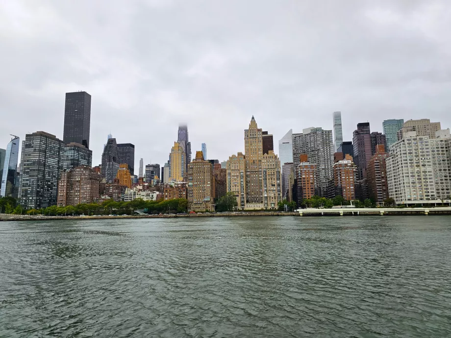 Utsikt fra Roosvelt Island