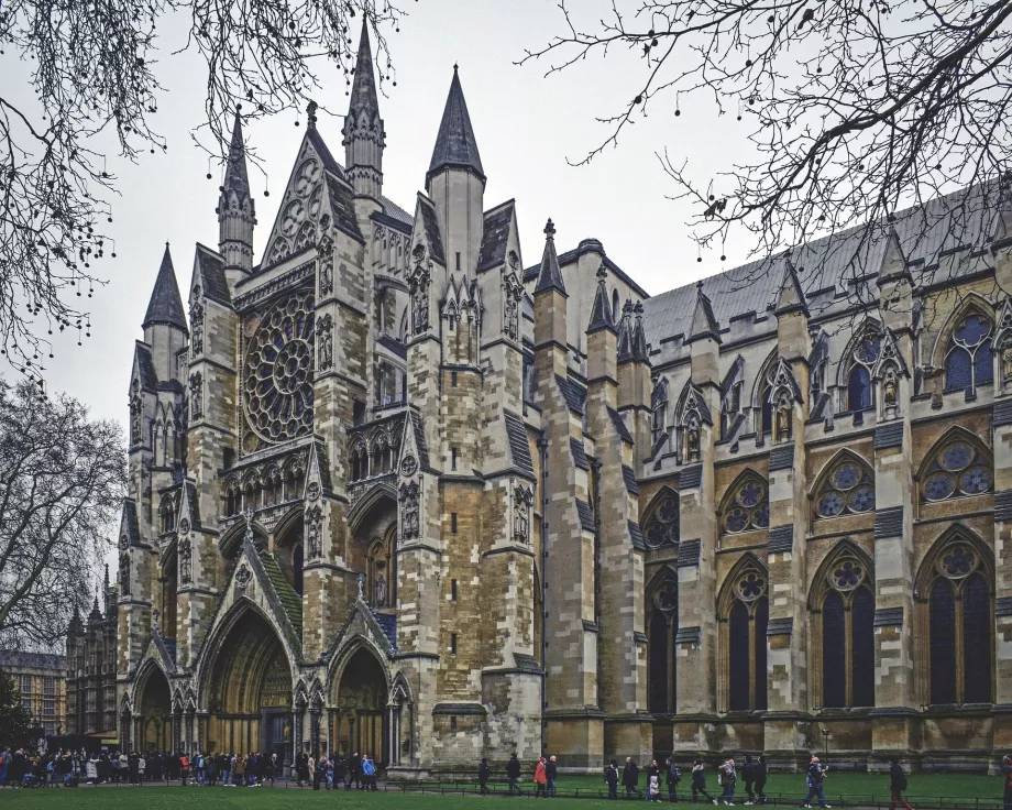 Westminster Abbey - nordre front