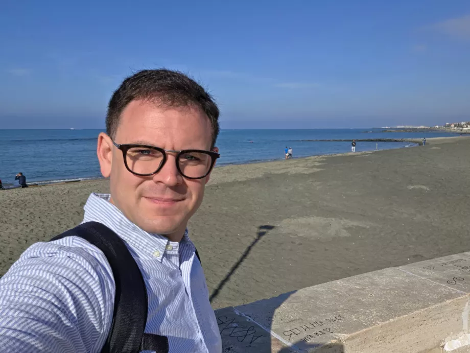 Jeg på Lido di Ostia