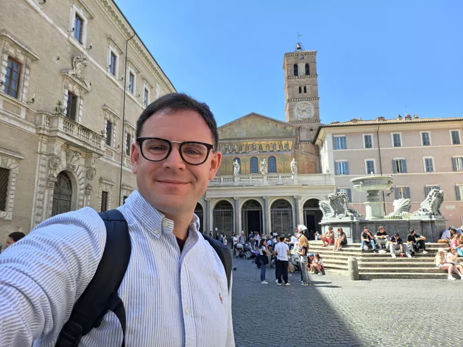 Jeg i Trastevere