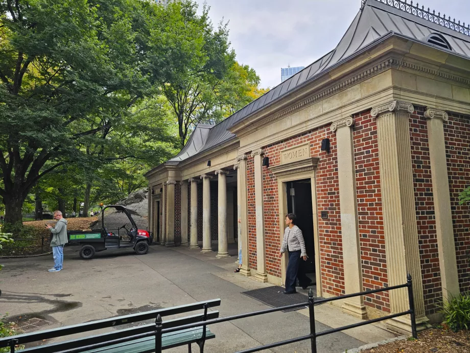 Offentlige toaletter i Central Park