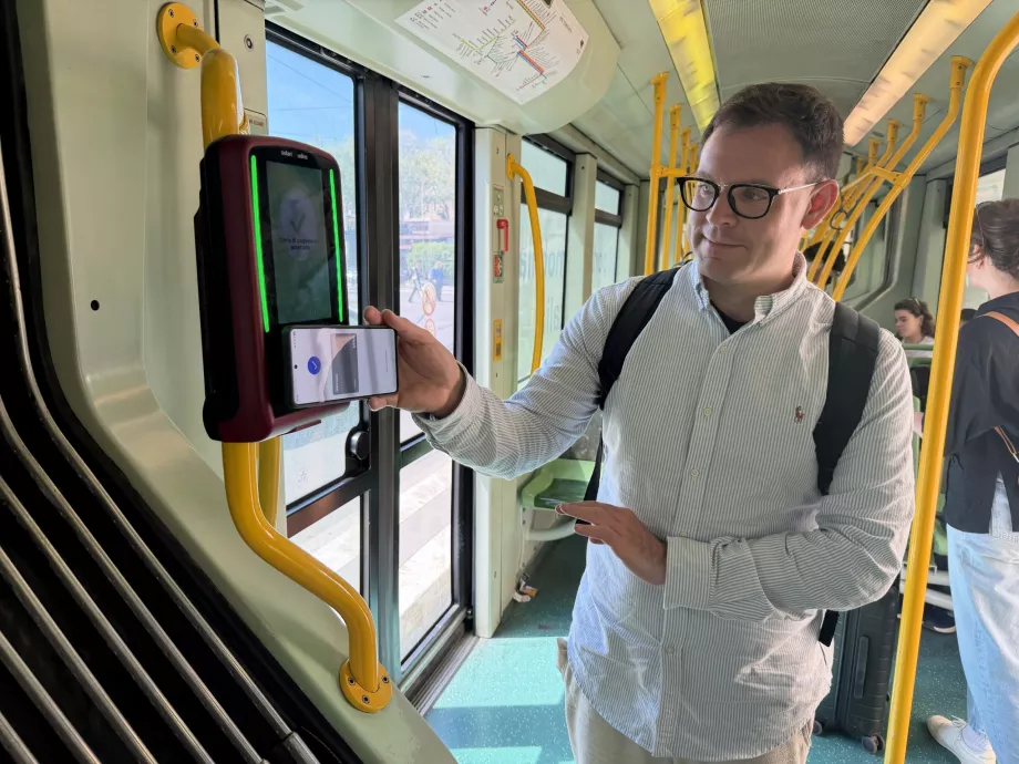 Betaling med kort på offentlig transport