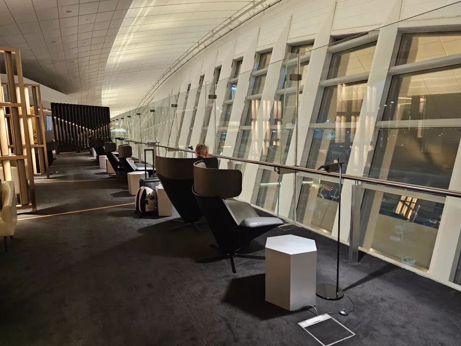 Transittlounge i Abu Dhabi