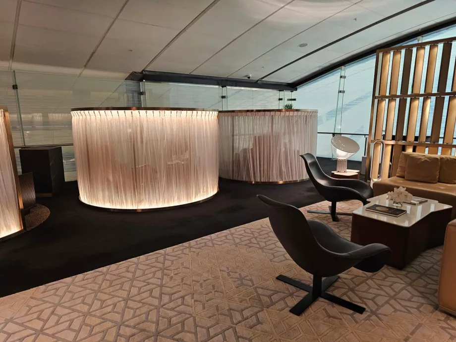 Transittlounge i Abu Dhabi