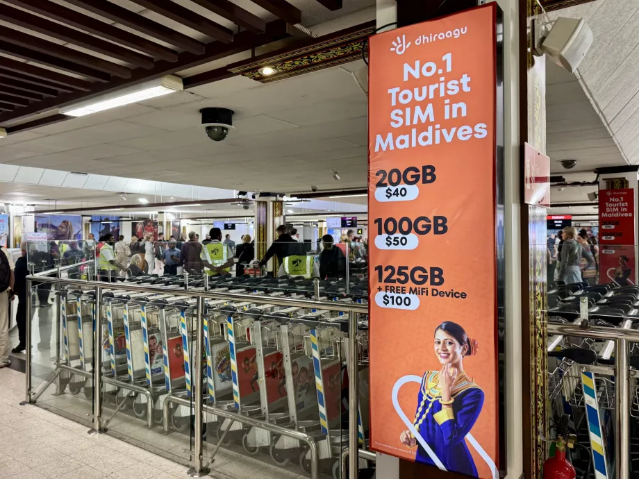 SIM-kort Dhiraagu Small MLE