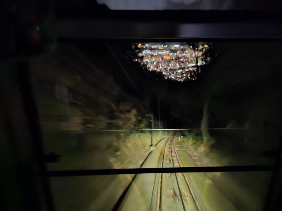 Nattetur med taubanen Maya