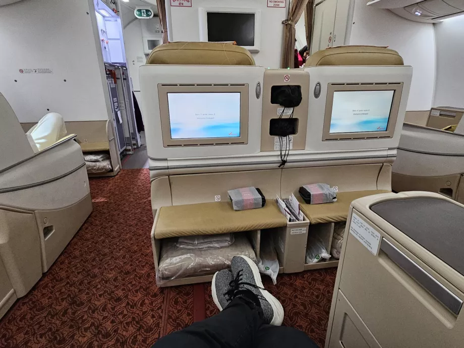 Benplass, Boeing 787, sete 2D