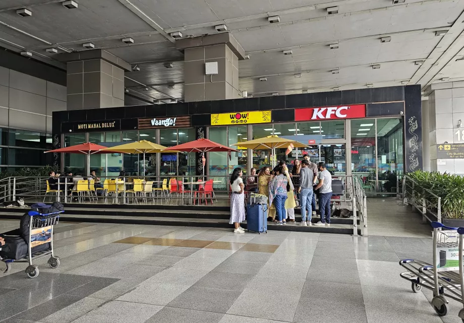 Forfriskninger utenfor Terminal 3