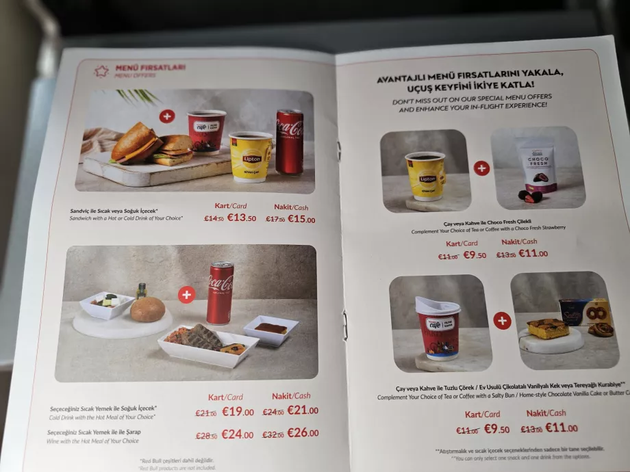 Meny Pegasus Airlines