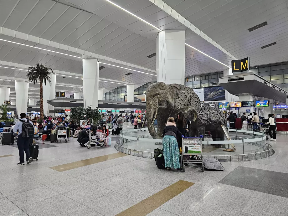 Innsjekkingshallen, Terminal 3