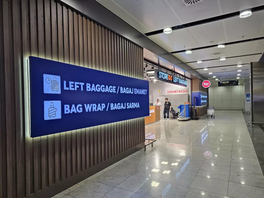 Oppbevaring av bagasje