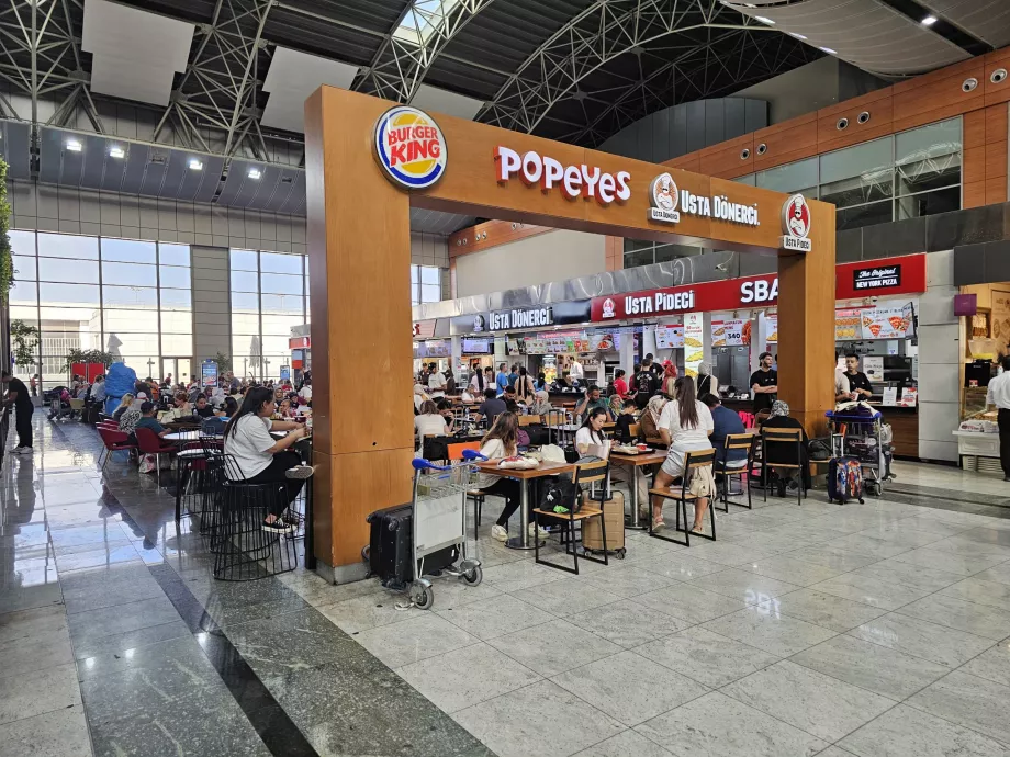 Food Court i det offentlige området