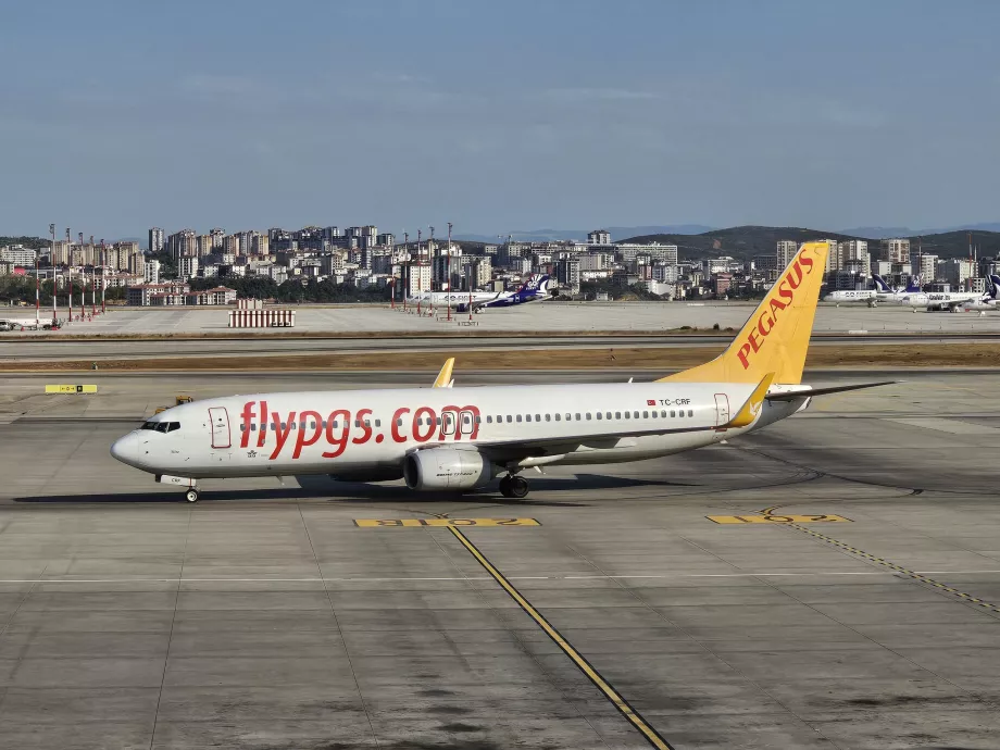 Pegasus Airlines, Boeing 737-800, Istanbul SAW lufthavn