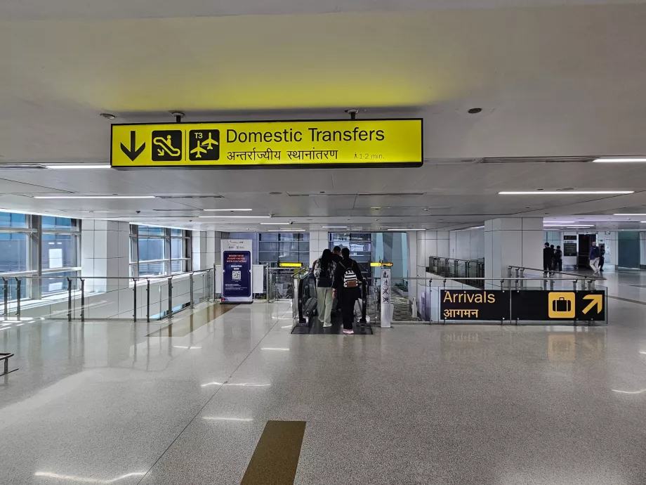 Transfer fra innenriksfly til innenriksfly, Terminal 3