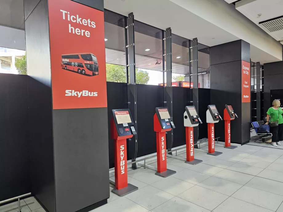 Skybus billettautomater