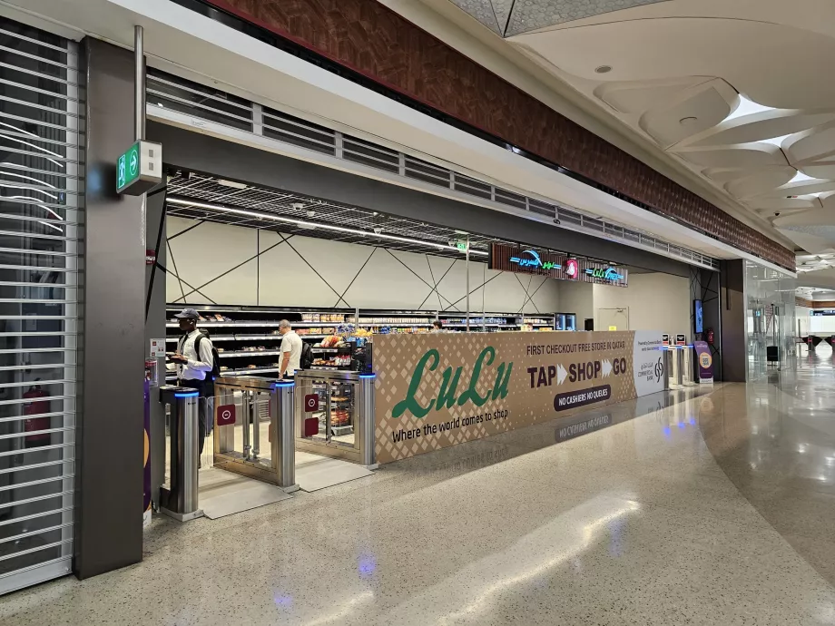 Minimarked nær T-banestasjonen