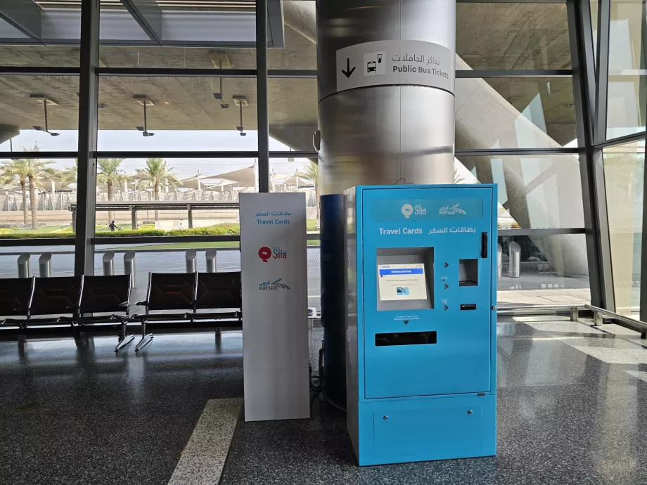 Automat for salg av bussbilletter