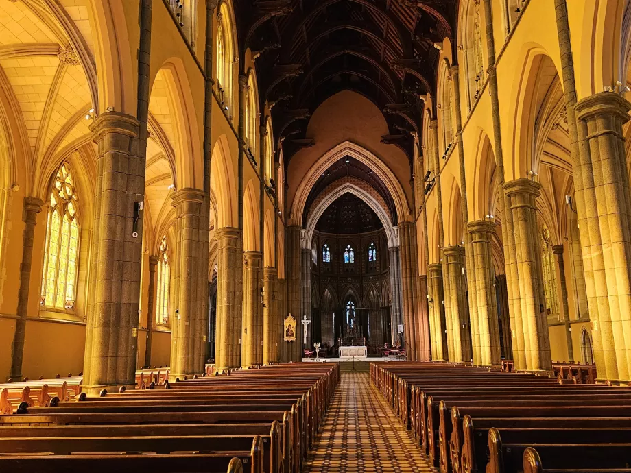 Interiøret i St. Patrick's Cathedral