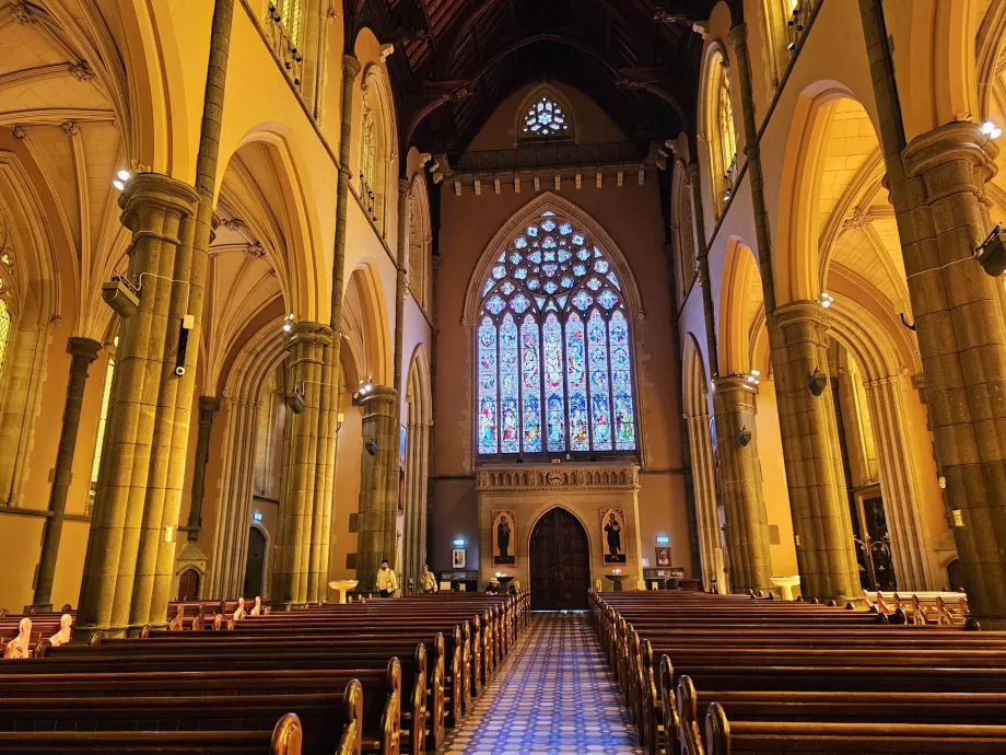Interiøret i St. Patrick's Cathedral