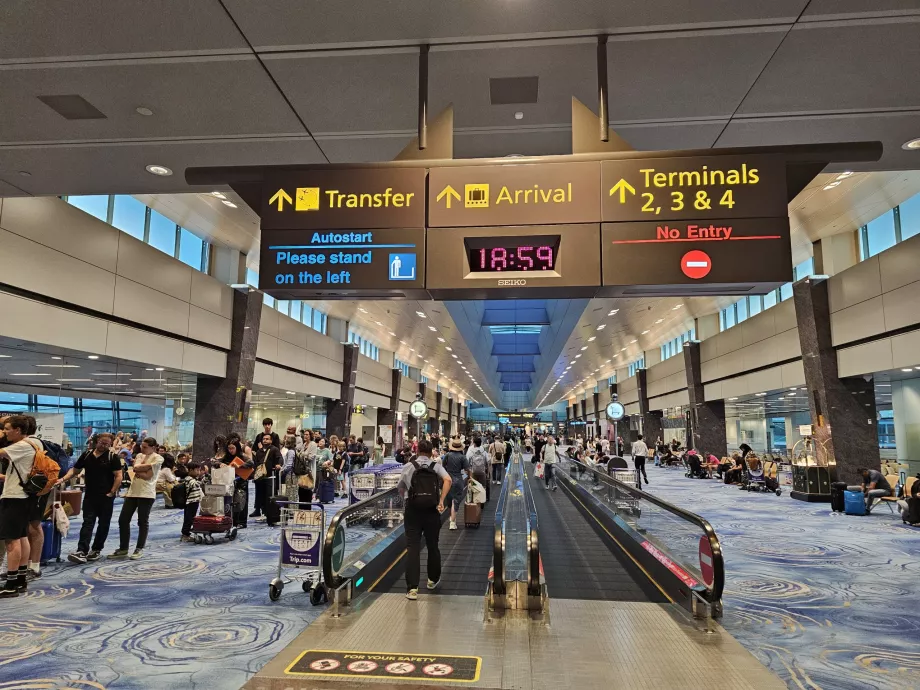 Transfer mellom flyvninger