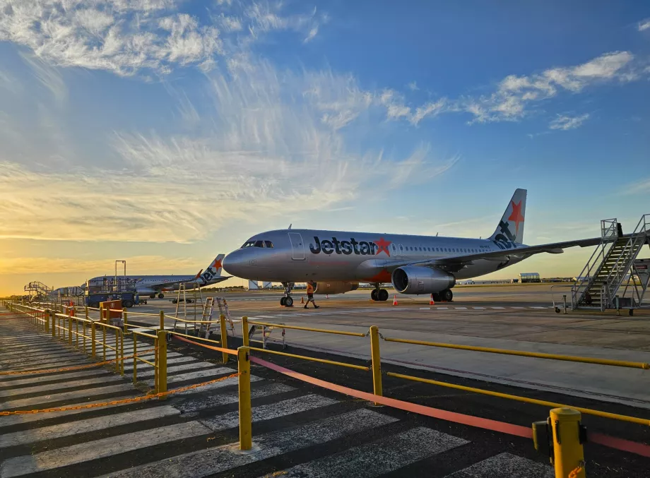 Jetstar Airlines, Airbus A320 på Avalon lufthavn