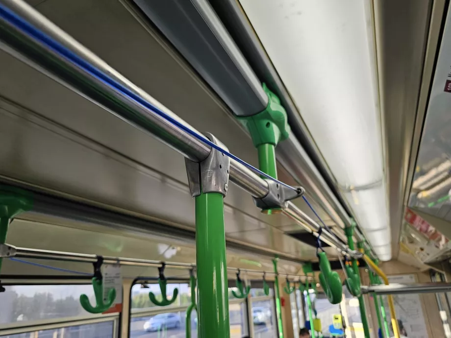 Blå snor for å stoppe